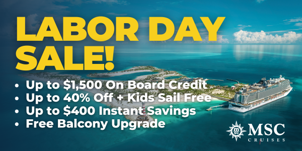 MSC Labor Day Sale!