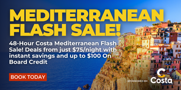 Costa Mediterranean Flash Sale