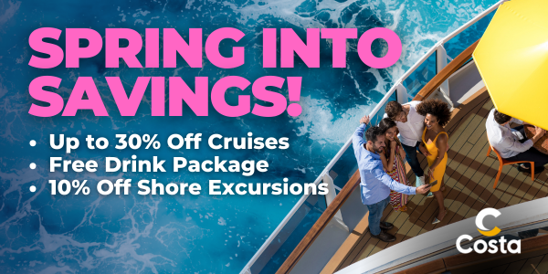 Costa Spring Savings!
