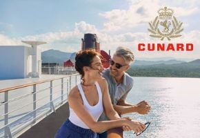 Cunard - Couple on Deck 2