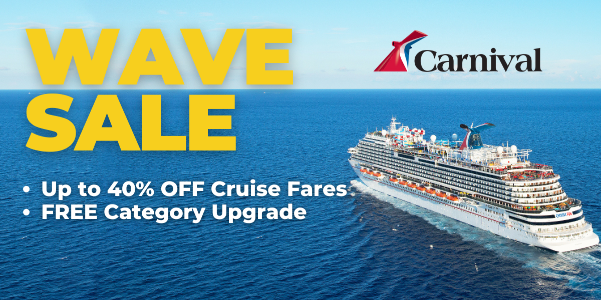 Carnival Cruises Wave Sale
