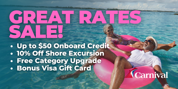 Carnival Great Rates Sale!