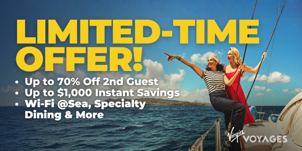 Virgin Voyages Cruise Sale!