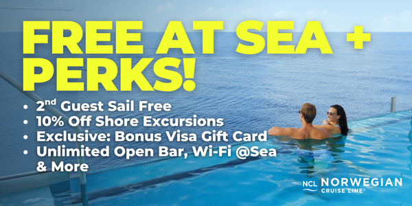 NCL Free At Sea! Book now!